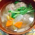 ♡ともりん's cooksnap of when they made 絶品！根菜といわしのつみれ汁♪.