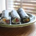 みるく茶's cooksnap of when they made 節分☆恵方巻き！簡単・太巻き！サラダ♪.