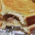しーくれっと・らいふ's cooksnap of when they made 缶詰で！照り焼きチキンマヨ♡ホットサンド.