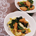 クックHG9V8Y☆'s cooksnap of when they made さつま揚げと小松菜の醤油炒め.