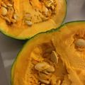 クックbgty☆'s cooksnap of when they made 実は簡単？カボチャ1玉の切り方。.