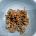 クック3N0VKO☆'s cooksnap of when they made 鶏そぼろ inえのき♪.