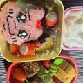 mrmr2000's cooksnap of when they made おぱんちゅうさぎおにぎり弁当！.