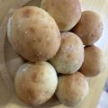 Chokorobi's cooksnap of when they made 手が汚れない！即席ふわふわゴマパン.