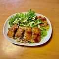 さすらい's cooksnap of when they made 衣いらずの油揚げメンチカツ.
