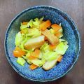 秋実's cooksnap of when they made 常備菜に☆キャベツとさつま揚げの炒め煮.
