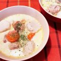 クレイプメートル's cooksnap of when they made ☆里芋＆鶏肉☆粉チーズ入りミルクスープ.