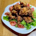 ルぴあ's cooksnap of when they made 皮カラ肉ジュワ、希少部位手羽トロの唐揚げ.