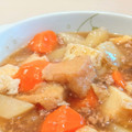 イエローバード's cooksnap of when they made 厚揚げと大根と人参の煮物鶏ひき肉あん♪.