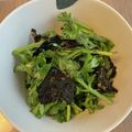 R2016's cooksnap of when they made 春菊のサラダ.
