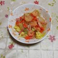 くネコまろす's cooksnap of when they made フライパンひとつで手間なし、五目春雨♪.