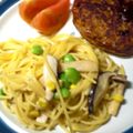 モコブーママ's cooksnap of when they made ♬ランチに♬キノコだ和ァァクリームパスタ.
