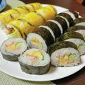 KIRIYY's cooksnap of when they made コツあり！トラ柄玉子の中太恵方巻き.