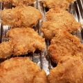 ☆ドキンちゃん☆”'s cooksnap of when they made 卵なし！少ない油でサクサクとんかつ♡.