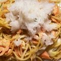 クック7SF4MX☆'s cooksnap of when they made 簡単！具なしパスタ.