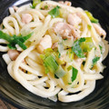 yukarin222's cooksnap of when they made 鶏ネギ塩のとろとろ焼きうどん.