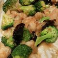 もだえもん's cooksnap of when they made 簡単美味【海老とブロッコリーのうま塩炒め.