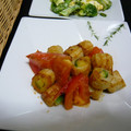 ゆいランラン's cooksnap of when they made ちくわキュウリとトマトのオイスター炒め.