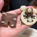 レオandしゅんママ's cooksnap of when they made 節分に☆食べて鬼退治！？鬼クッキー。.
