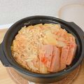 ♥kisaki♥'s cooksnap of when they made 旨辛♪韓国のお鍋☆プデチゲ.