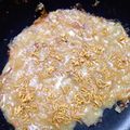 なっちゃん３１１'s cooksnap of when they made 簡単★餅入りめんたいもんじゃ焼き.