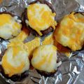 maoバァバ's cooksnap of when they made 椎茸の味噌マヨチーズ焼き.