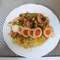 スタイリッシュママ's cooksnap of when they made 冷やし中華麺でかた焼きそば.
