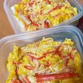 さぁひこうき♪'s cooksnap of when they made 悔しいけど旨い！2分でトロトロかに玉丼！.