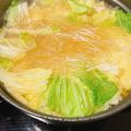 cookjun★'s cooksnap of when they made スープ飲み干す旨さ♡白菜と鶏肉の鶏塩鍋♡.