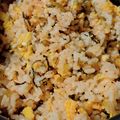 うーさき's cooksnap of when they made 包丁いらず☆高菜明太チャーハン.