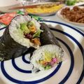 yukinakooo's cooksnap of when they made 簡単！子供も大好き☆七福具材の恵方巻き.