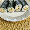 ボブナナ's cooksnap of when they made 子供･女性に♪☆ミニ恵方巻☆.