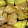 …NOKKO's cooksnap of when they made 簡単おかず！鶏とサツマイモの照りマヨ炒め.
