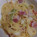 ♡mari♡ktm♡'s cooksnap of when they made 小松菜とベーコンのワンフライパンパスタ.
