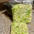 Mokainnyc's cooksnap of when they made 色々使える♪キャベツの冷凍保存.