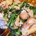akarin26's cooksnap of when they made 簡単！鶏春菊の柚子胡椒ポン酢炒め.