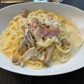 Mi_neko's cooksnap of when they made ベーコンの豆乳クリームスープパスタ.