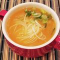 あーこ姐's cooksnap of when they made 素麺と玉ねぎのピリ辛味噌汁.