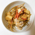 こーやんたん's cooksnap of when they made 節約うまっ＊豚肉と厚揚げのきんぴらごぼう.