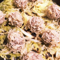 豆乳pudding's cooksnap of when they made ヘルシー？!えのきがしゅうまいの皮!焼売.
