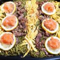 キャサリンT's cooksnap of when they made ホットプレートで作る瓦そば.