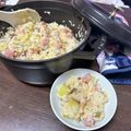 みきんどる's cooksnap of when they made ストウブ鍋♪鶏肉＆きのこ炊き込みご飯♪.