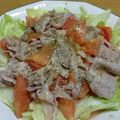 55才のおじさん's cooksnap of when they made 材料2つ！豚肉のトマト炒め.