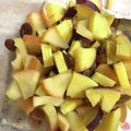 うめきよ's cooksnap of when they made レンジで簡単☆さつま芋とリンゴの甘煮.