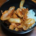 美味しいさきいか's cooksnap of when they made 玉ねぎで量増し！豚こまポークチャップ.