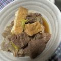 clover♡3's cooksnap of when they made 圧力鍋でトロトロ！！牛すじ煮込み（醤油）.