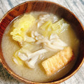 yukarin222's cooksnap of when they made 我が家の定番舞茸の味噌汁.