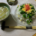 ﾁｬｰﾘｨ's cooksnap of when they made 菜の花の昆布締めと炒り卵のお寿司.