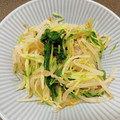 クック724BSF☆'s cooksnap of when they made 目からうろこの味付✨もやしと水菜のナムル.