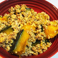 もちくま。's cooksnap of when they made かぼちゃのそぼろ煮（マッハ版）.